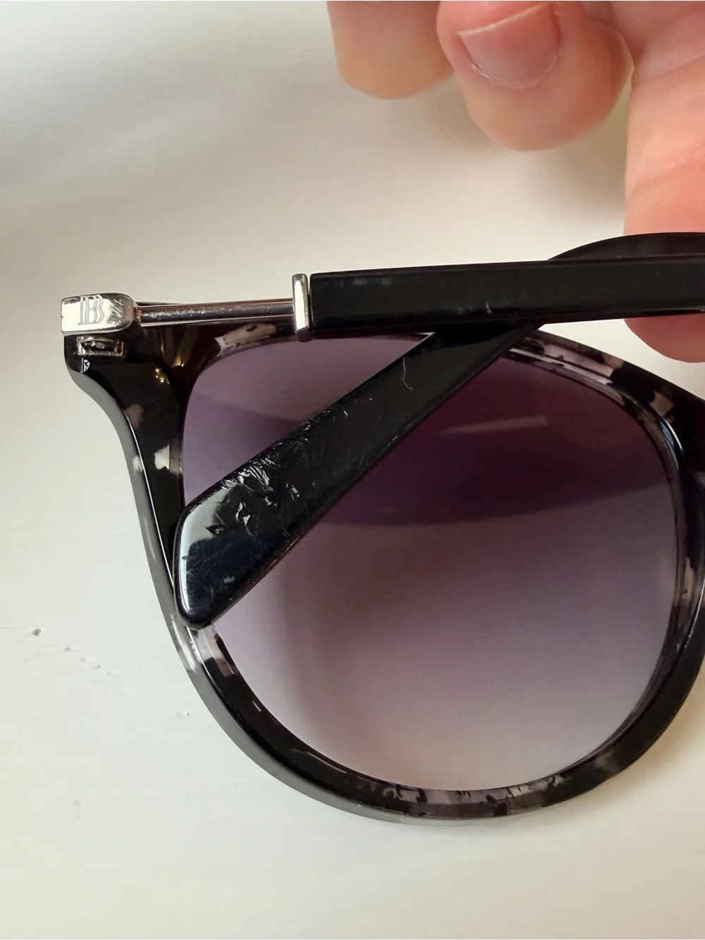 Balmain Black Tortoiseshell Sunglasses BL2102